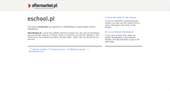 Desktop Screenshot of eschool.pl